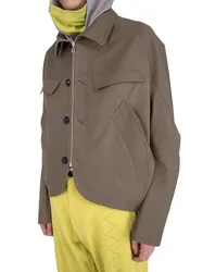 2025 KIKO KOSTADINOV curved hem zipper men and women short jacket WY1117