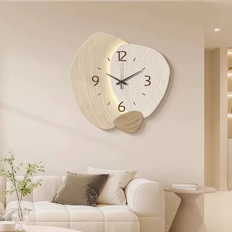 Korean Luxury Wall Clocks Minimalist Aesthetic Creative Design Wall Watch Xenomorph Living Room Reloj Pared Room Decorations