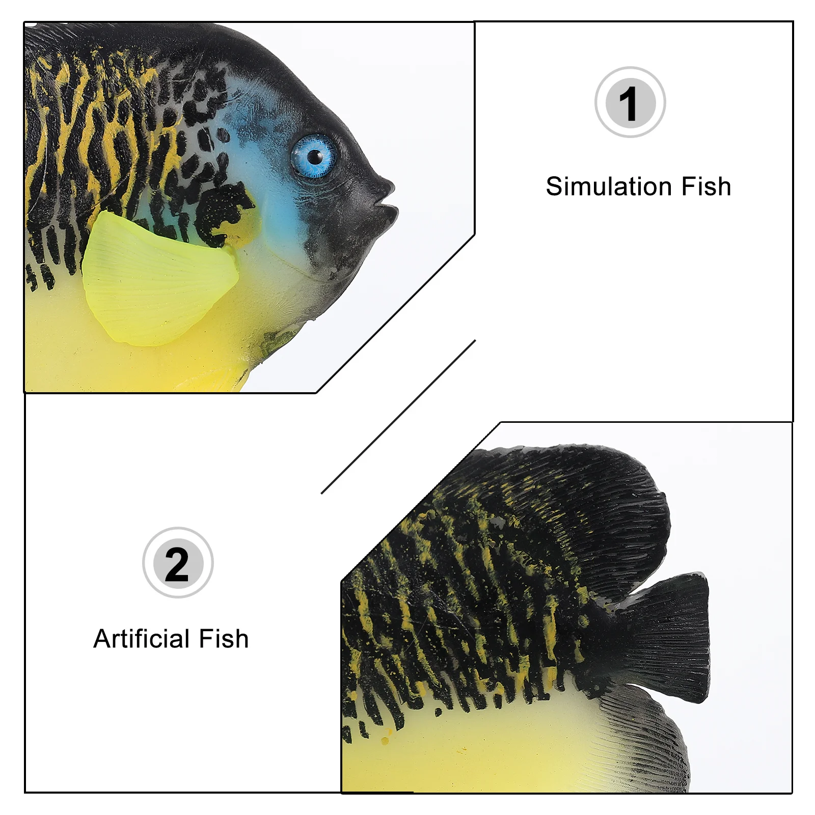 

Decoration Artificial Decoration Tank Artificial Fish Tank nament Lifelike Aquarium Simulation Fish Decor