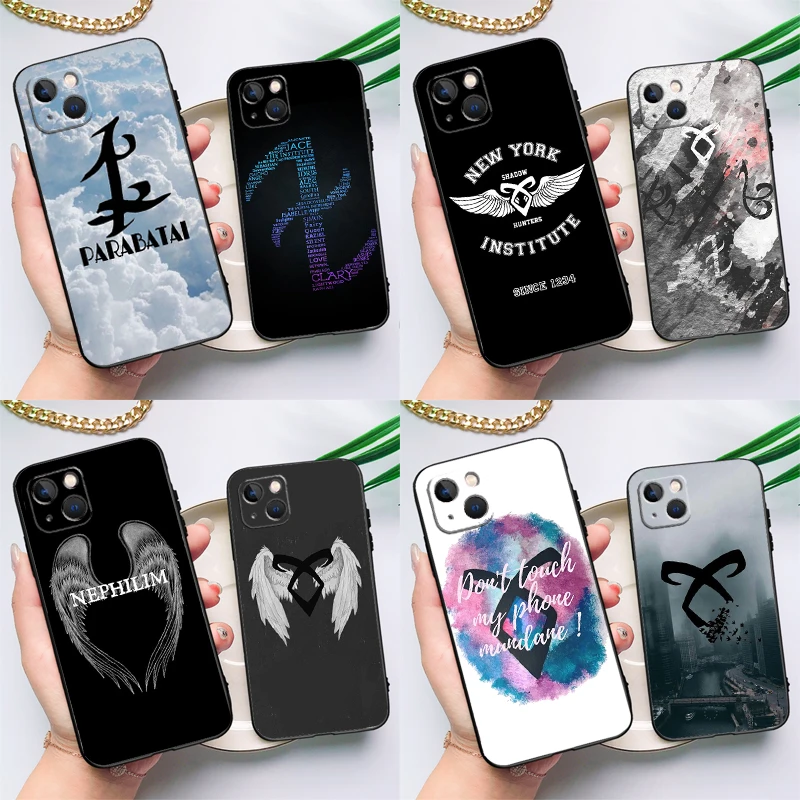 Angelic Rune Shadowhunters para Huawei Nova 3i 7i 8i 11i 12i 9 10 SE Y60 Y61 Y70 Y72 Y73 Y90 Y91 P20 P30 P40 Lite