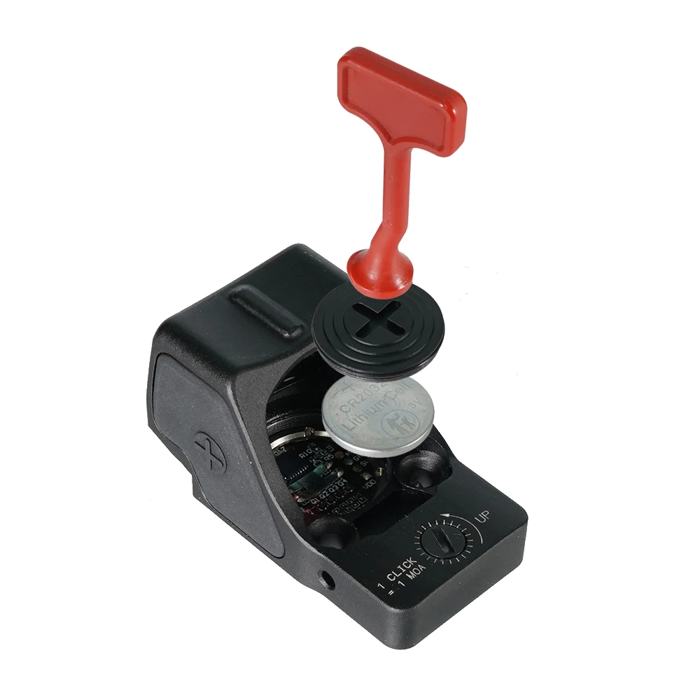 กล้องเล็งจุดแดงคุณภาพสูง RMHD ขนาดกะทัดรัด ผลิตจากอลูมิเนียมอัลลอยด์ 6063 ด้วยกระบวนการ CNC เลนส์หลายชั้น สำหรับปืน Glock