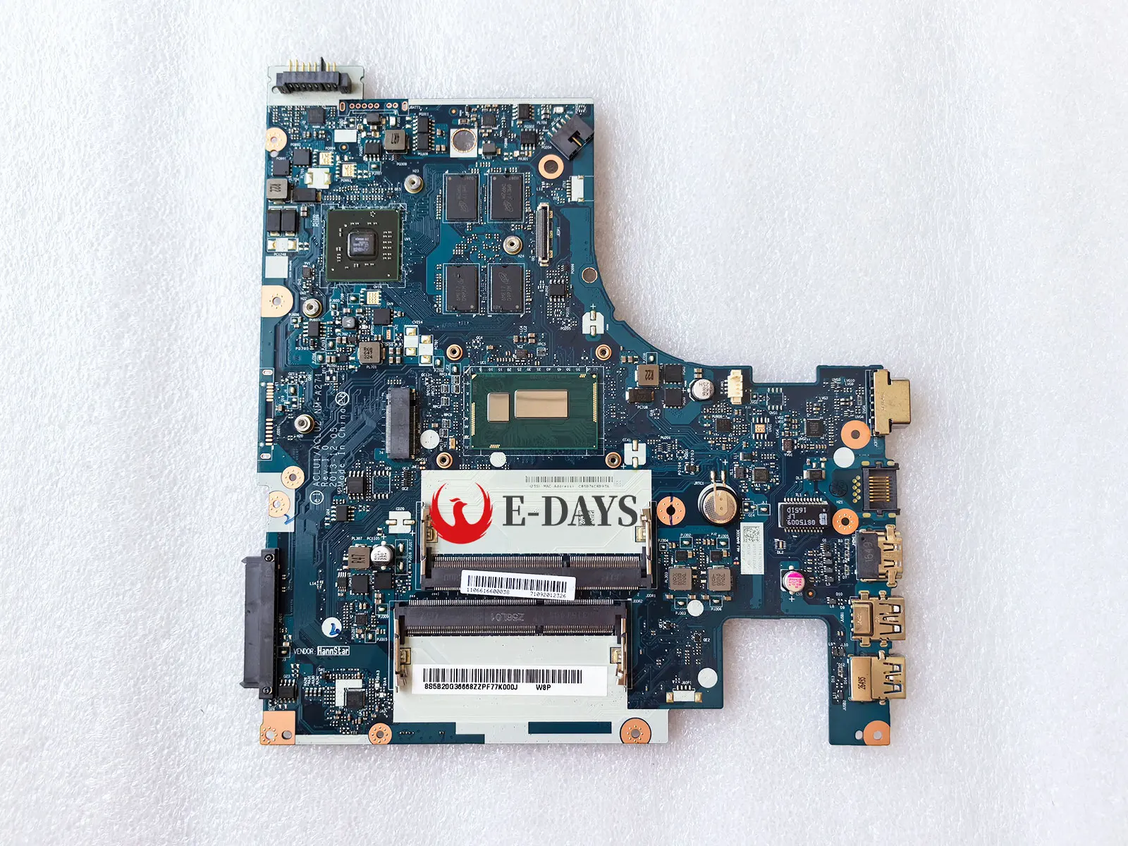 

ACLU1/ACLU2 NM-A271 For Lenovo G50-70 G40-70 G50-70M Laptop motherboard With I3 I5 I7 HD8500M/R5-M230 2GB DDR3L 100% Test work