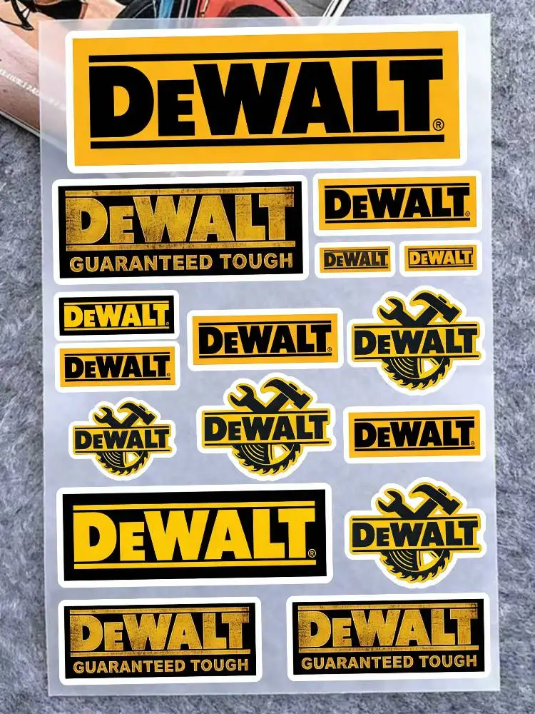 AliExpress Dewalt For DEWALT Reflective Motorcycle Stickers Waterproof Vinyl Decals For Motorbike Helmet Fuel Tank Bike