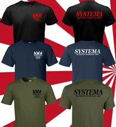 Systema Spetsnaz Russian Army Martial Art Hand to Hand Combat Men T-Shirt Size S-3XL