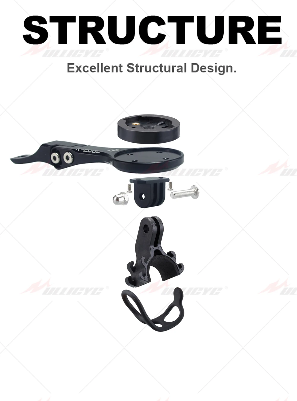 Syncros Addict RC Integrierte Lenker-Computerhalterung GPS/Garmin/Bryton/Wahoo Halterung Creston Ic Sl – Detail 8