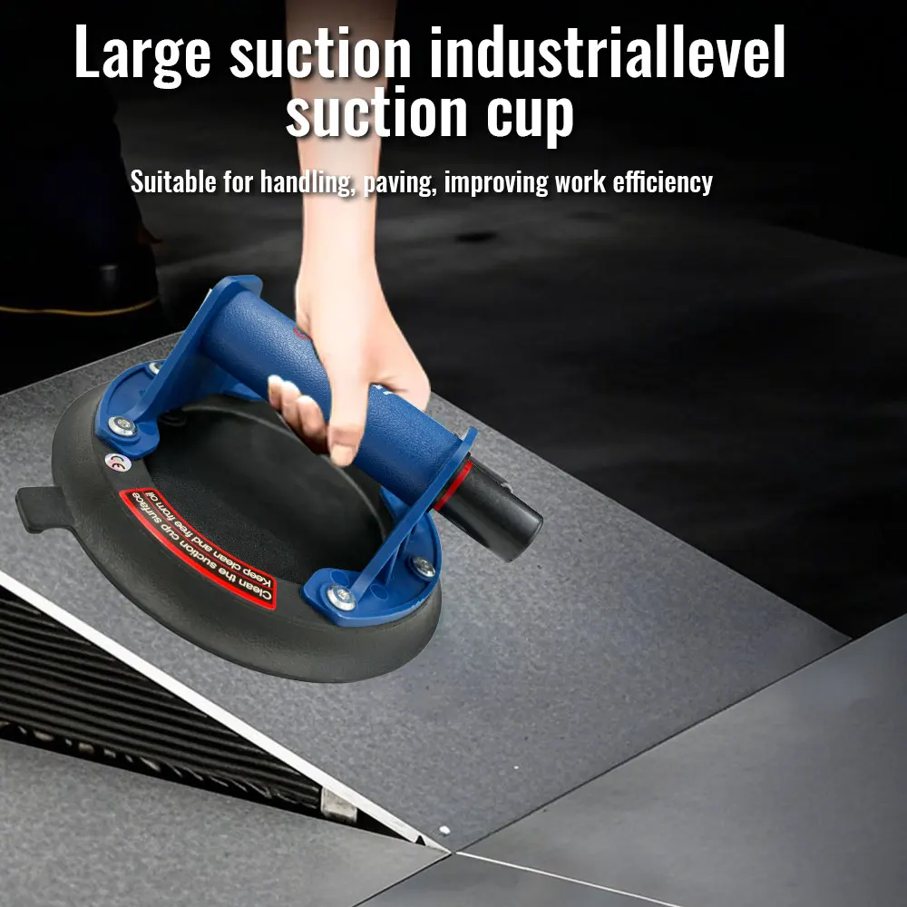 8 Inch Upgrade vacuum Suction Cup  Glass Lifter Powerful Heavy Duty Vacuum Lifter for Granite & Glass Lifting Window Replacement