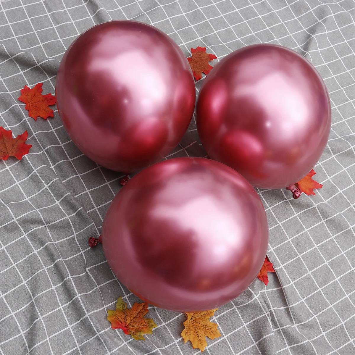 

50 Pcs Metallic Balloons Thicken Decorations Wedding Bridal Shower Gold Large Rose Perfect Party Supplies