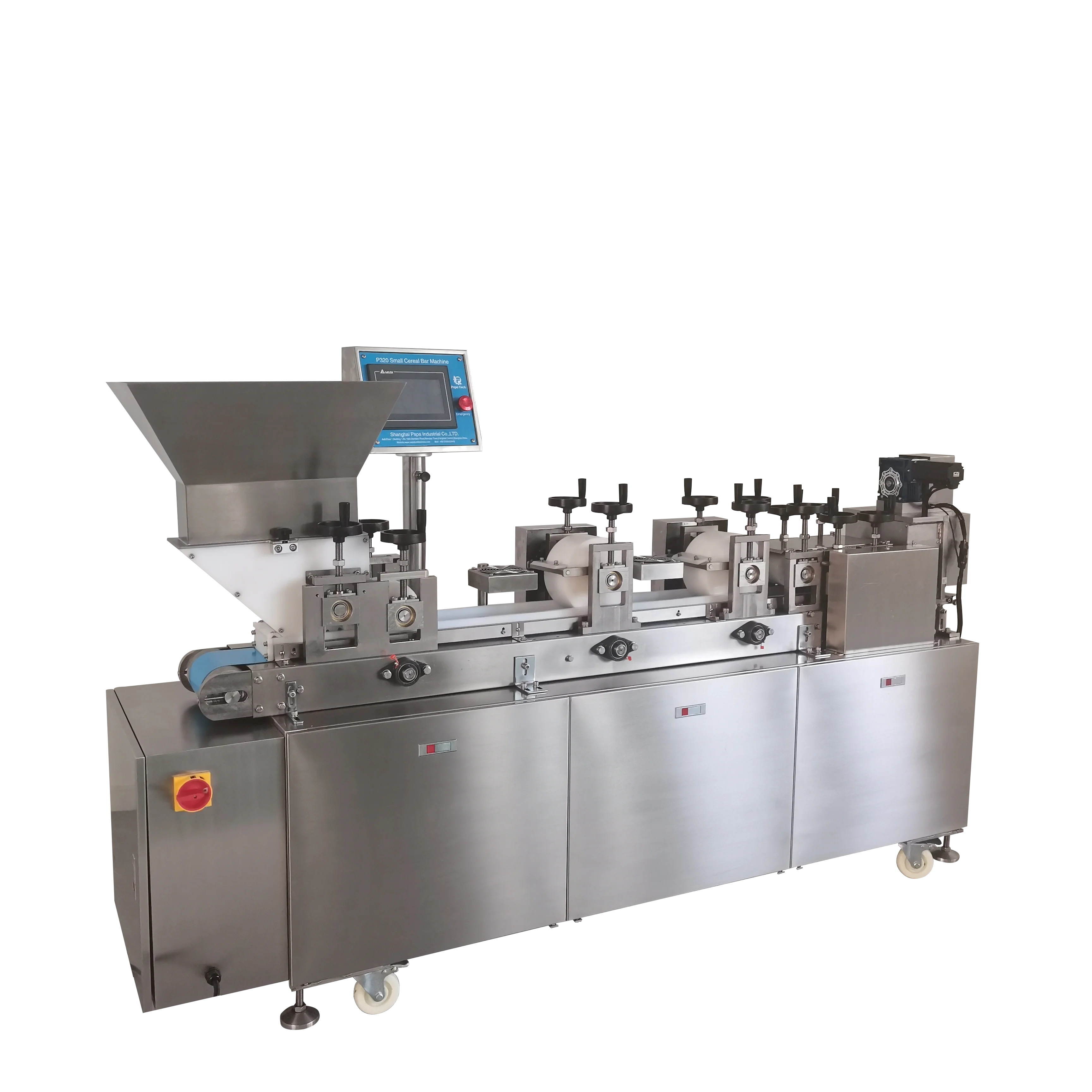 Papa automatic P320 Oatmeal Cereal Granola Bar Making Cutting Machine Production Line