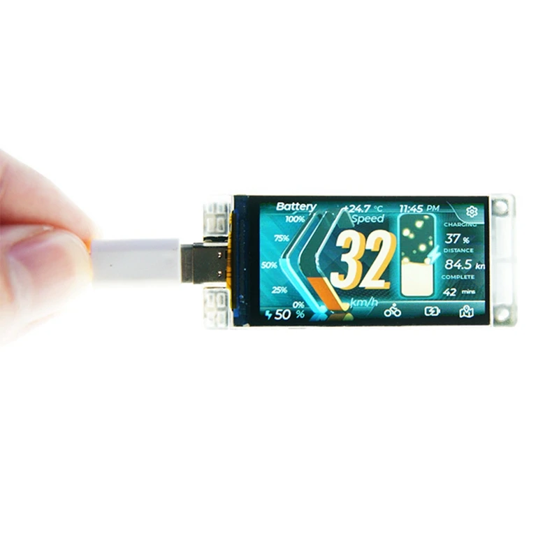 Neues 1,9 Zoll TFT Farbbildschirm ESP32-R8 Modul SX1262 Chip Lorawan Protokoll Bluetooth Wifi