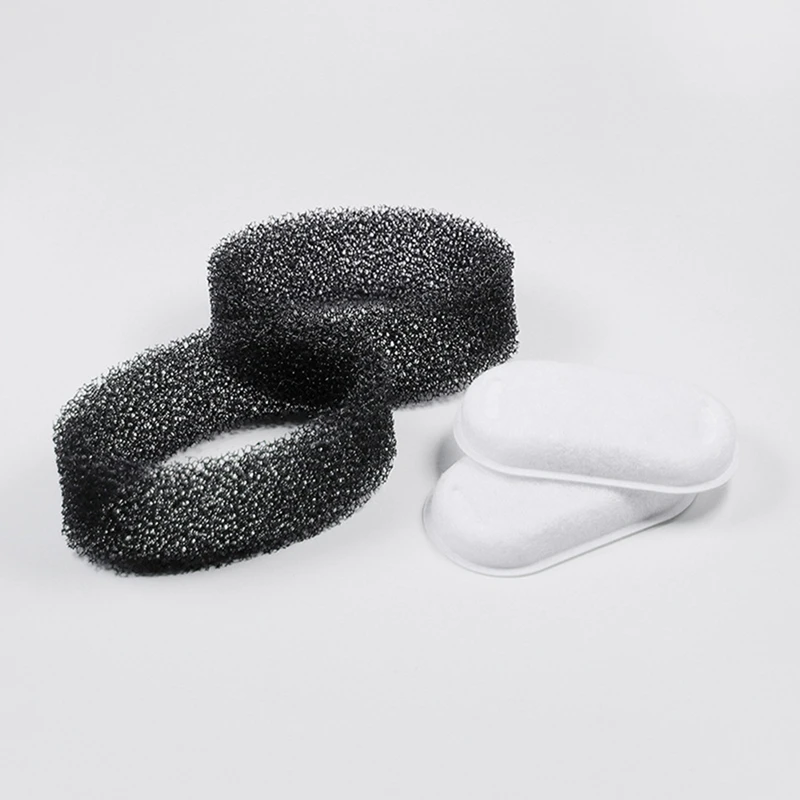 24PCS Replacement Water Fountain Filters  For Stainless Steel Water Fountain Activated Carbon Sponges Filters