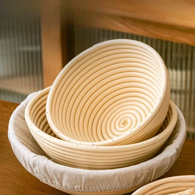 Proofing Basket Banneton - Ensemble antiadhésif pour l'épreuve du pain,