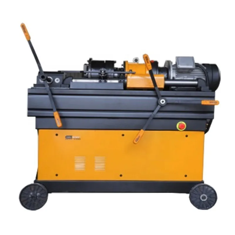 Good Selling Standard Cold Used Making Steel Bar Rod Threading Rolling Machine Auto Iron Screw Tube Threading Machine For Sale