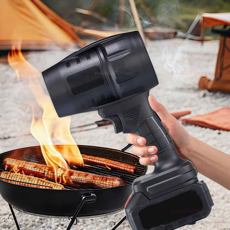 떨어진 잎, 눈 및 모래 청소를 위한 강력한 무선 전기 공기 송풍기 터보 팬 휴대용 전동 공구(배터리 없음)