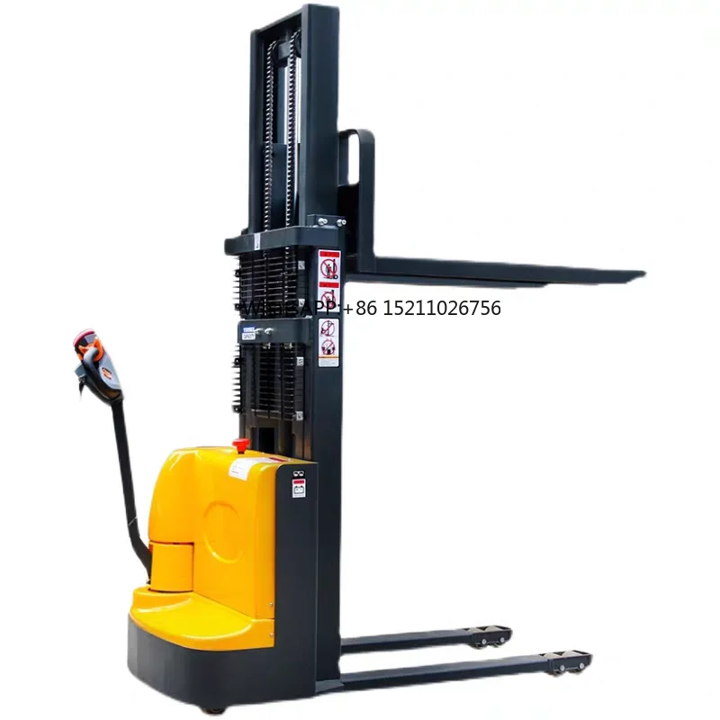 1.5/2/2.5/3 Ton Lift 3M Portable Electric Pallet Forklift Truck Mini Electric Forklift Electric Stacker Forklift 4X4 Drive