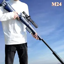 M24/98K 쉘 발사 소프트 총알 장난감 총, 수동으로 장전 가능한 발사기, 야외 사격 게임, 크리스마스 선물