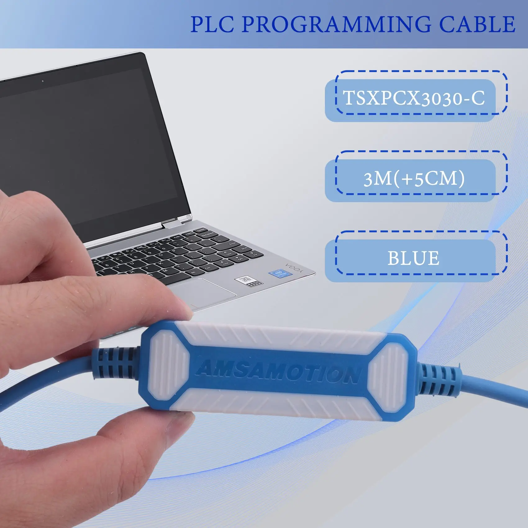 Cabo De Programação PLC, Cabo De Download, Adequado para Schneider Twido Series, TSXPCX3030-C, Adequado para TSXPCX3030-C