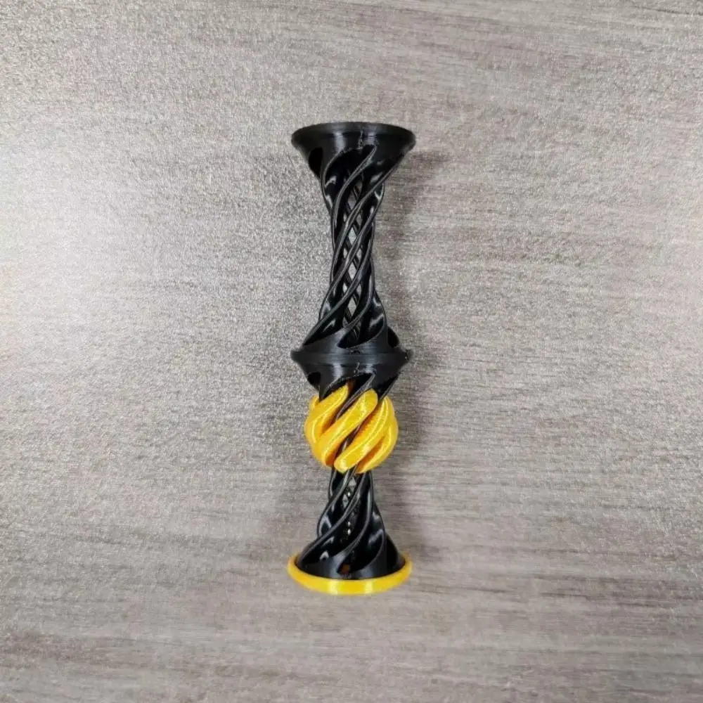 Double Layer Impossible Pyramid Passthrough Three-dimensional Diversification 3D Printing Spiral Desktop Decoration Interesting