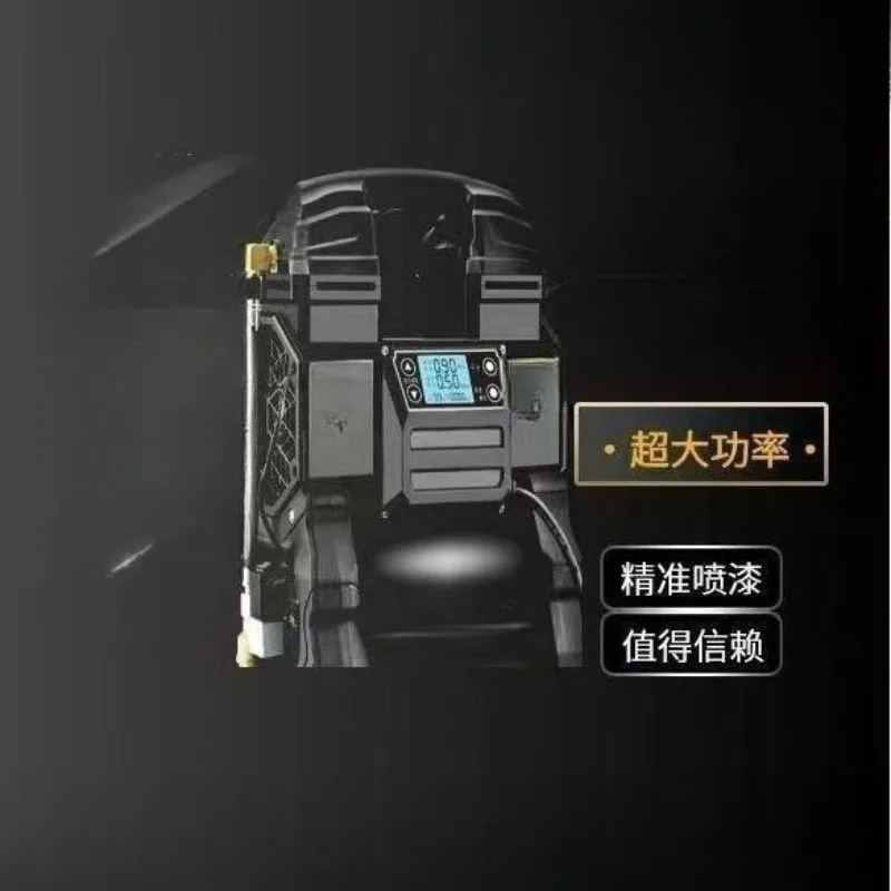 Frequency conversion air compressor, small oil-free high-pressure woodworking paint compressor