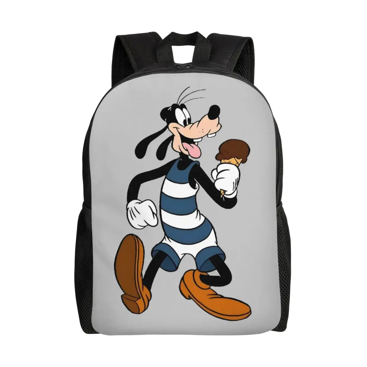 

Рюкзак Goofy с 3D принтом на заказ для девочек и мальчиков, школьные дорожные сумки с героями мультфильмов, мужские и женские сумки для книг, подходит для 15-дюймового ноутбука