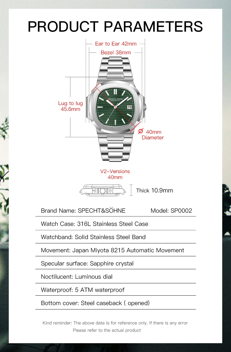 Thumbnail 4 - #72 Latest Automatic Movement Watches Offers