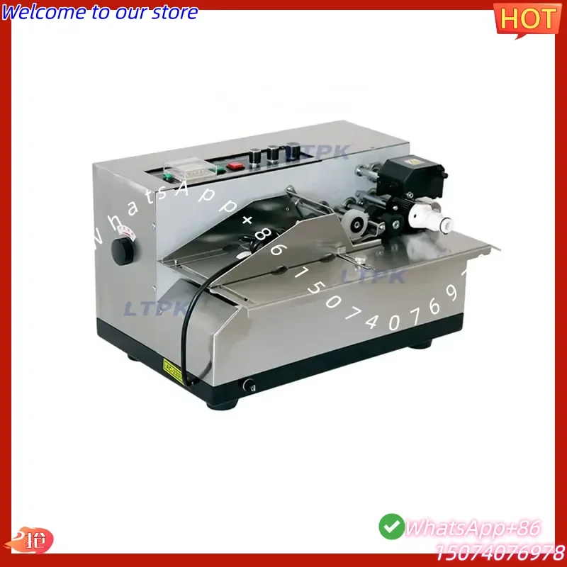2026 MY-380F Hot Sale High Speed Automatic Inkjet Printer Date Plastic Pouches Solid Batch Ink Wheel Coding Machine for Small