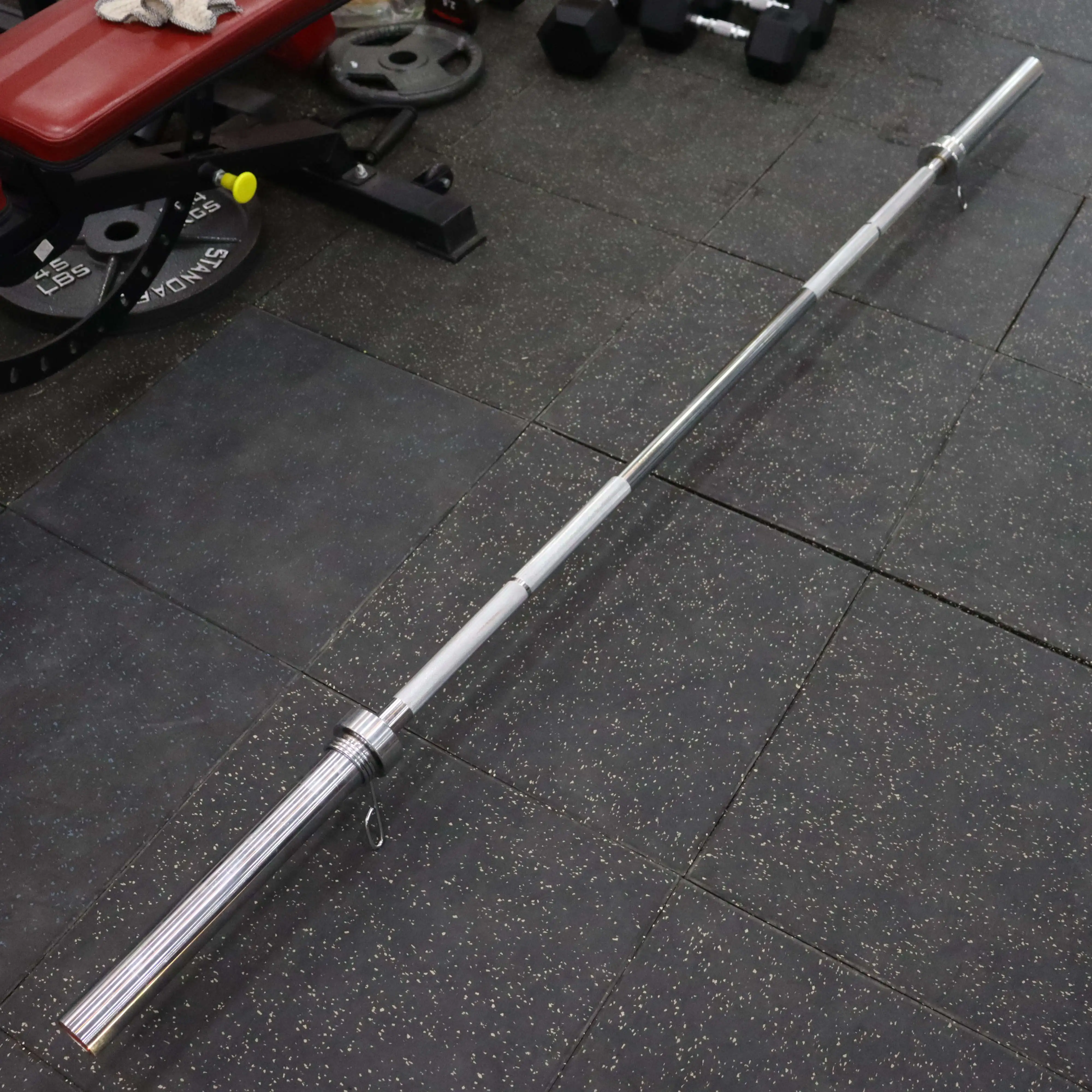 Barbell bar with Bearings Weight Lifting Barbell bar Power bar Barbell for Gym Equipment