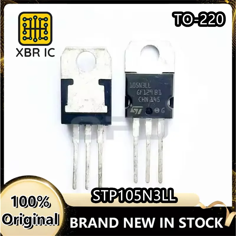 (20/50 pieces) STP105N3LL TO-220 105N3LL STP105 N-channel 30V 80A MOS tube field effect tube New original authentic spot fast