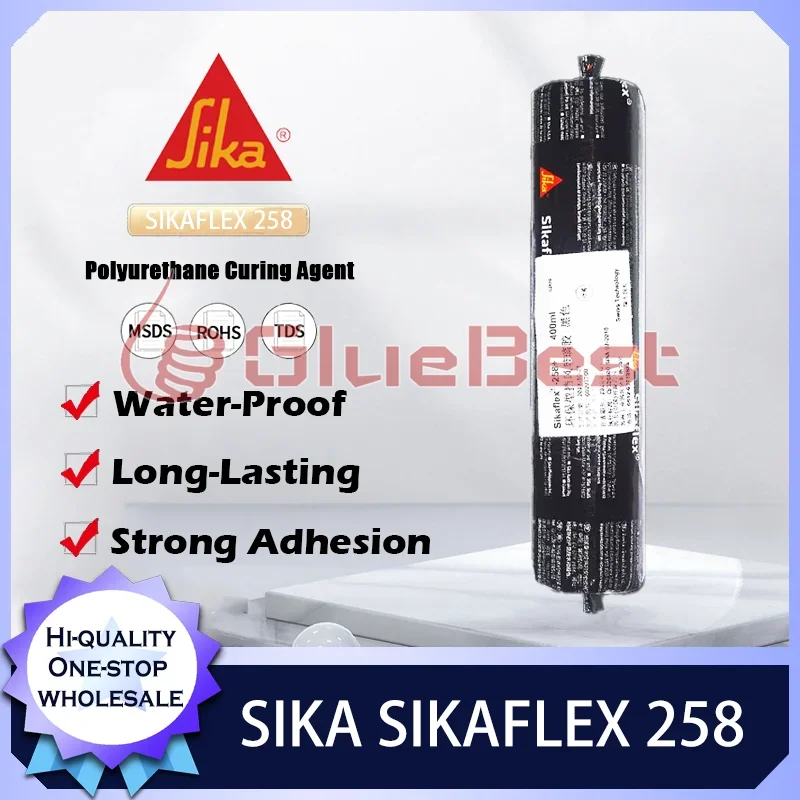 

Sika Sikaflex-258 Профессиональный эластичный агент для отверждения автомобильного гидроизоляции лобового стекла и склеивания металла Оригинальный продукт