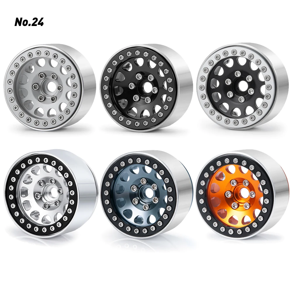 

AXSPEED 4Pcs Alu Alloy 1.9 inch Beadlock Wheel Rims 30mm for Axial SCX10 Wraith TRX-4 D90 1/10 RC Car Upgrade Parts Accessories