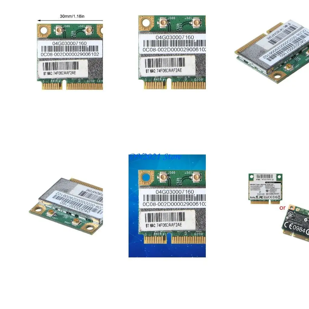 

F3KE Беспроводная карта BCM94313HMGB AW-NB047H Half Mini PCI-E Wi-Fi Сетевая карта BT4.0