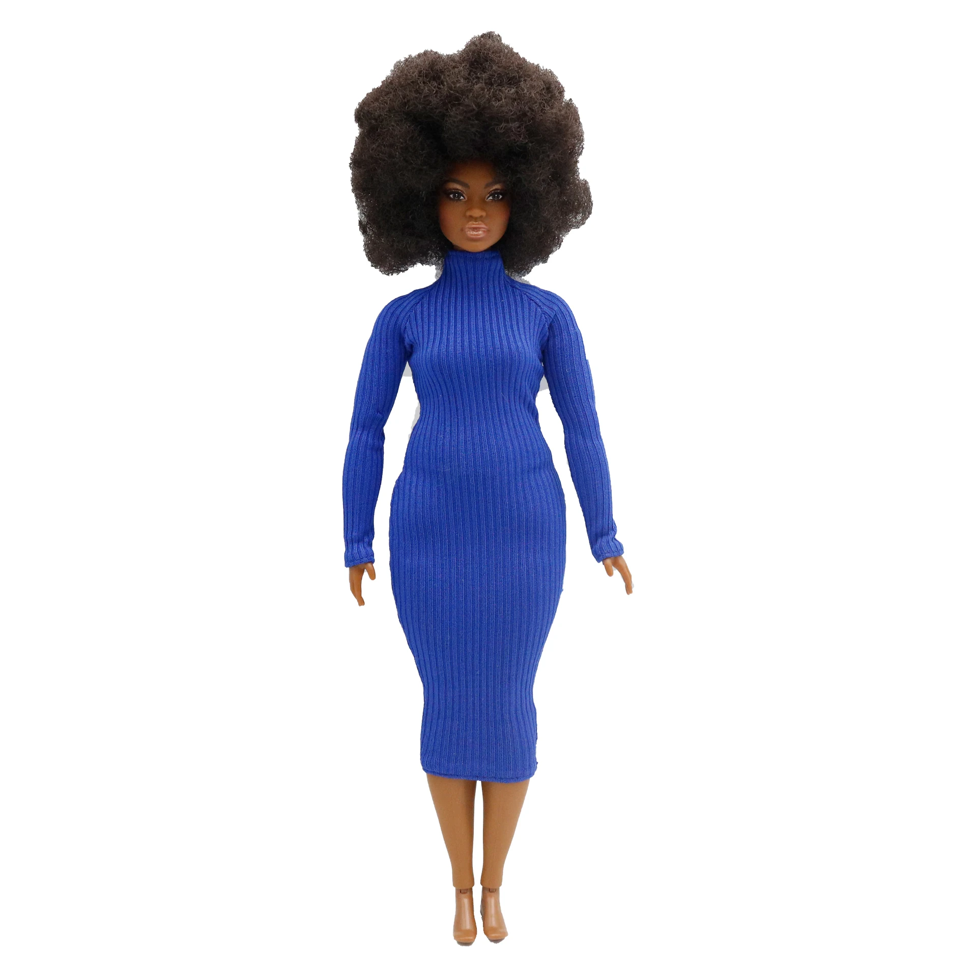 New 30cm 1/6 elasticity Long Maxi dress Daily Wear Accessories Clothes for Barbies doll
