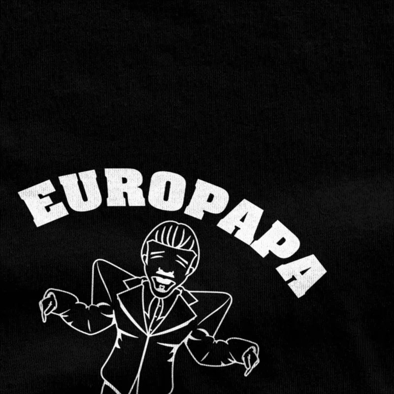 Eurovision T-Shirt Europapa Joost Small Trending T Shirts Short Sleeves Tshirt Summer 100% Cotton O-Neck Plus Size Top Tees