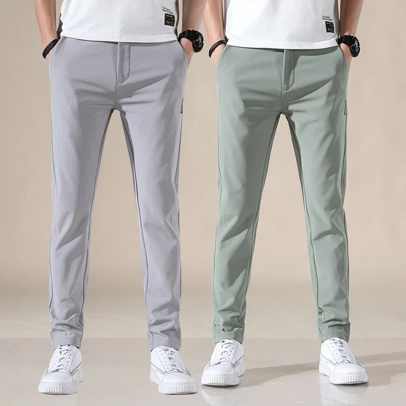 2024 Spring and Autumn Men\'s Golf Pants High Quality Elasticity Fashion Casual Breathable Trousers