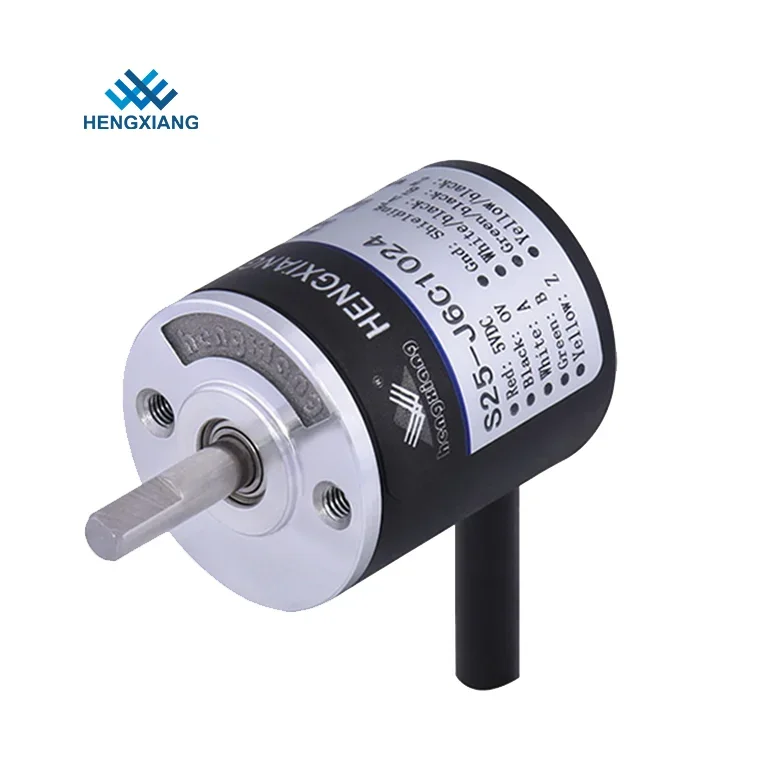 25Mm OD Miniature Rotary Encoder Switch Up to 600P/R Rotary Incremental Encoder Optical Sensor