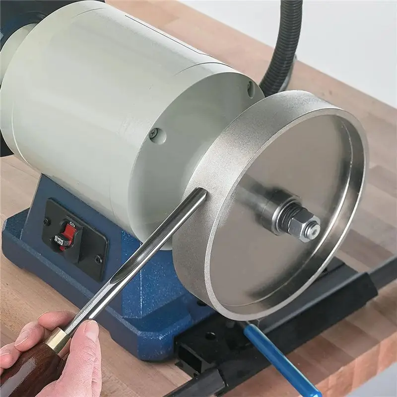 A84X-CBN Grinding Wheel, 6Inch Dia X 1Inch Wide, With 1/2Inch Arbor, Diamond Grinding Wheel For Sharpening HSS