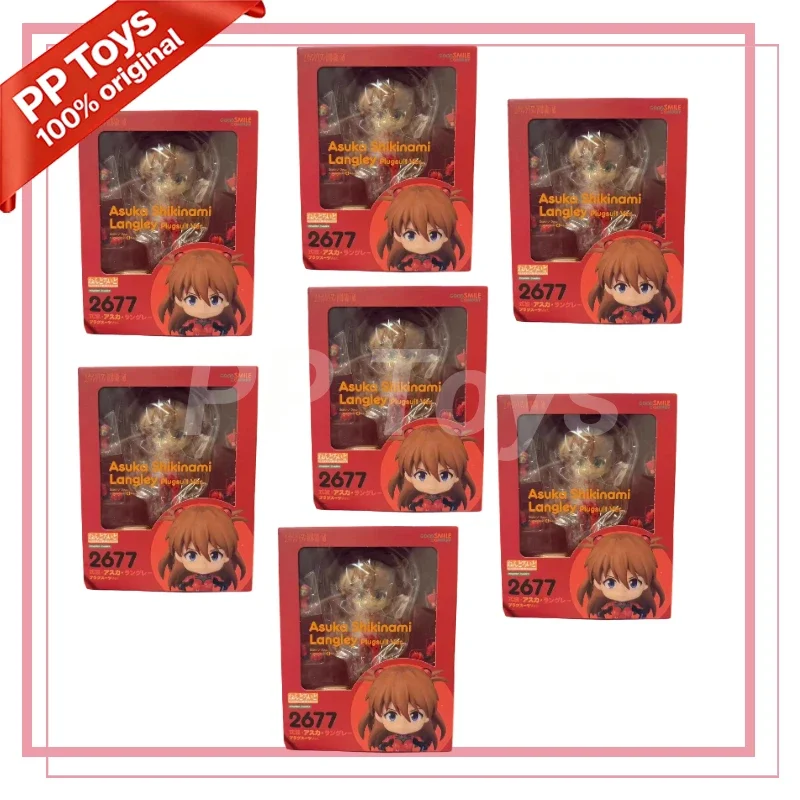 

In Stock GSC EVA 2677 Asuka Shikinami Langley Plugsuit Ver. Action Figures Anime Model Toys Gift