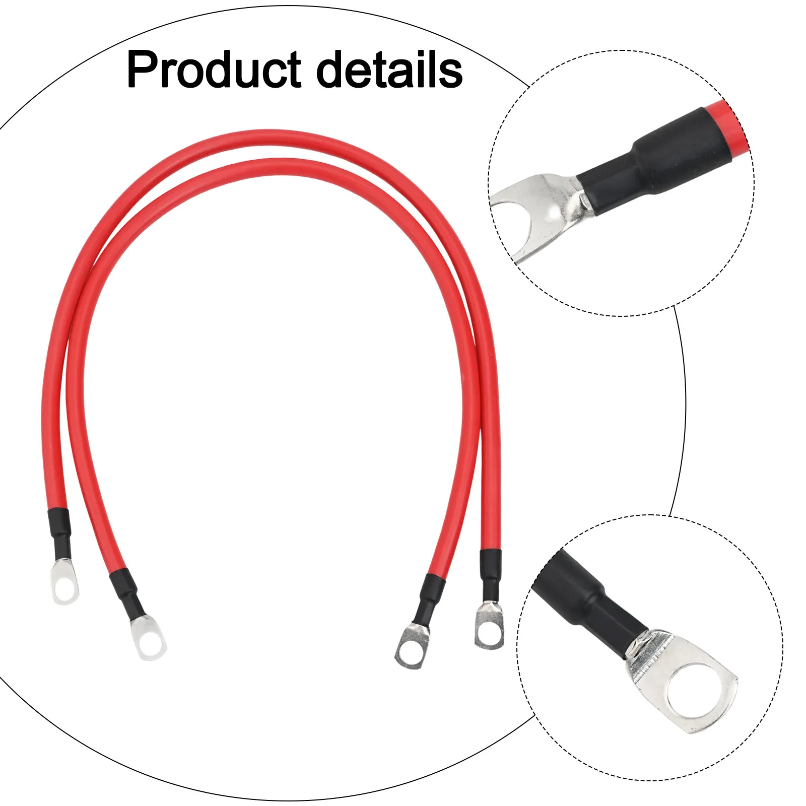 For Ebike For Scooter Copper Wire Battery Wire 100CM Easy Installation High Compatibility Pure Copper Material