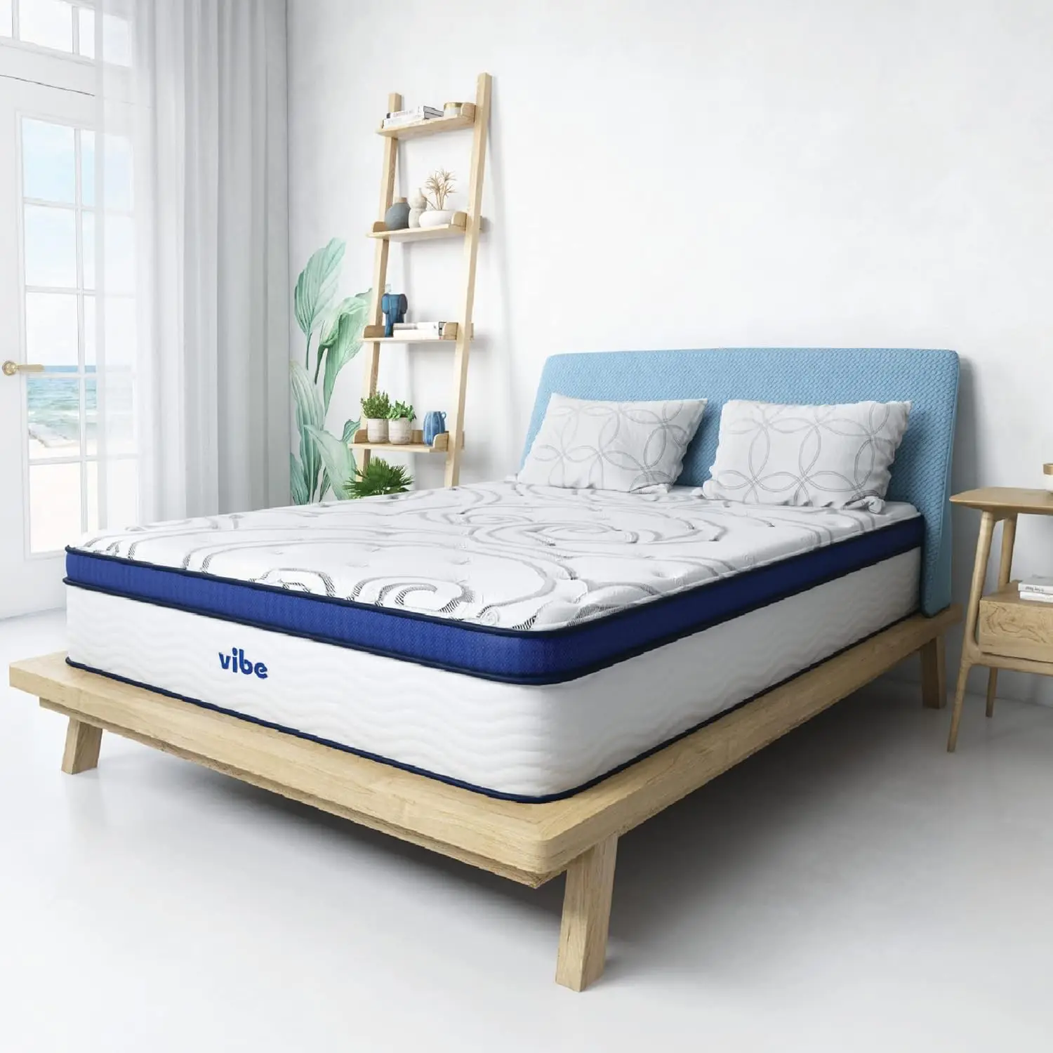 Matelas intérieur en mousse à mémoire de forme, 12 pouces, CertiPUR-US, lit queen size