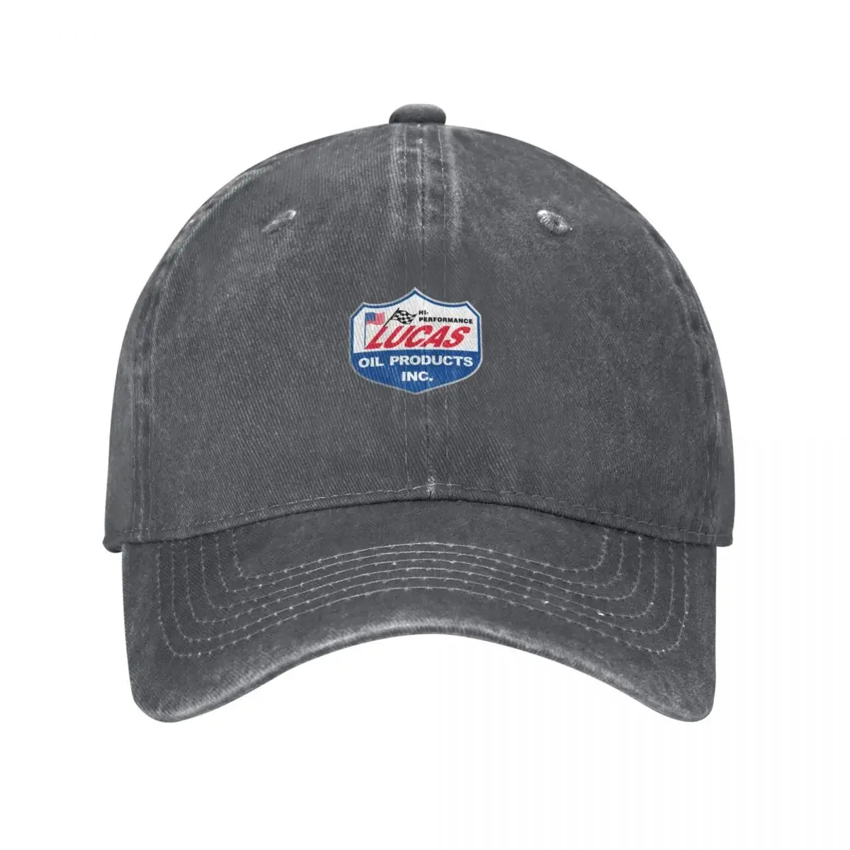 Lucas Oil Racing Logo Essential T-Shirt Baseball Cap black Beach Outing Hats For Men Women's