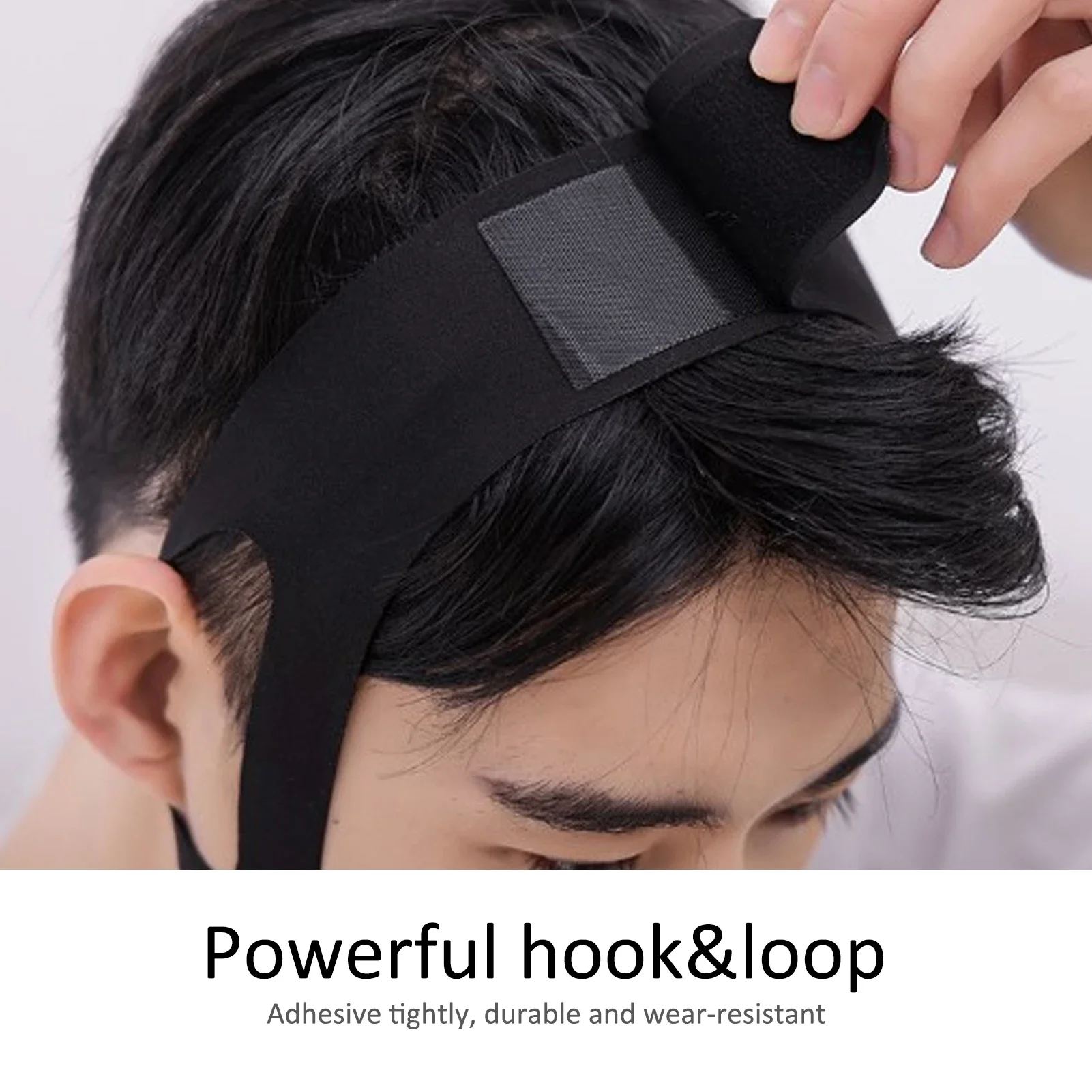 Men Face Shaping Bandage Facial Slimming Belt V Line Face Shaper Strap Elastic Double Chin Reducer Cheek Lift Up Belt Skin Care