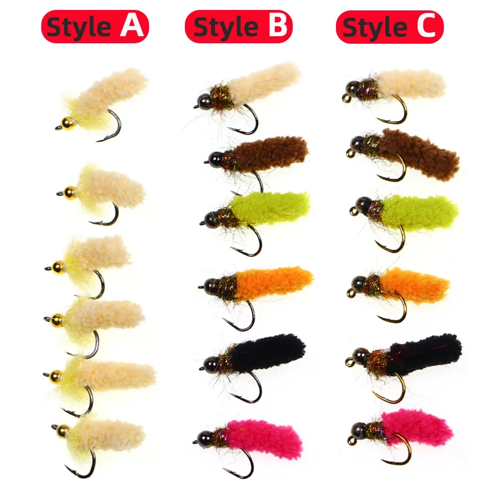 Moscas de pesca Wifreo – Cuentas tungsteno para trucha y perca - imagen 4