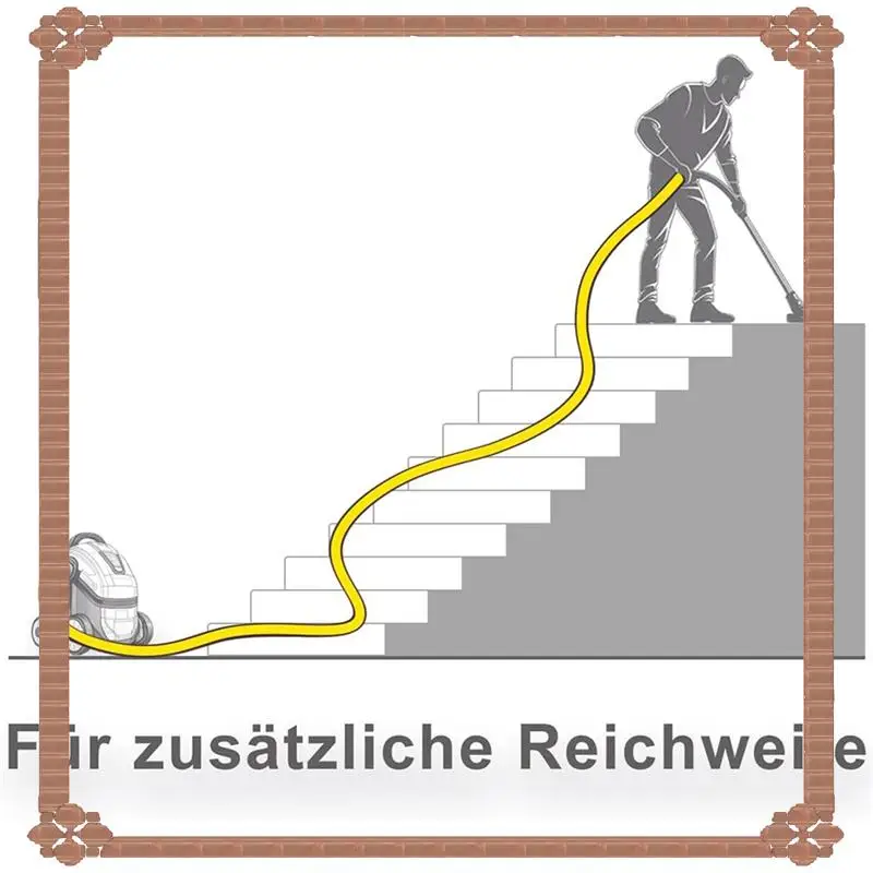 

24-часовая доставка, 3-кратный удлинитель шланга, совместимый с Karcher WD2 WD3 WD4 WD6-удлинитель всасывающего шланга для пылесосов для влажной/сухой уборки 2