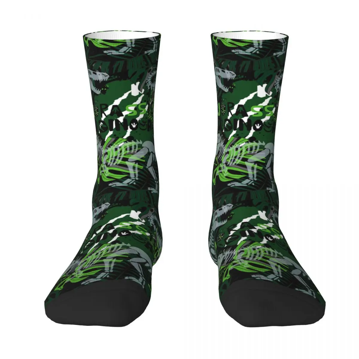 Dinosaurs Socks Shopping 3D Print Boy Mid-calf Sock