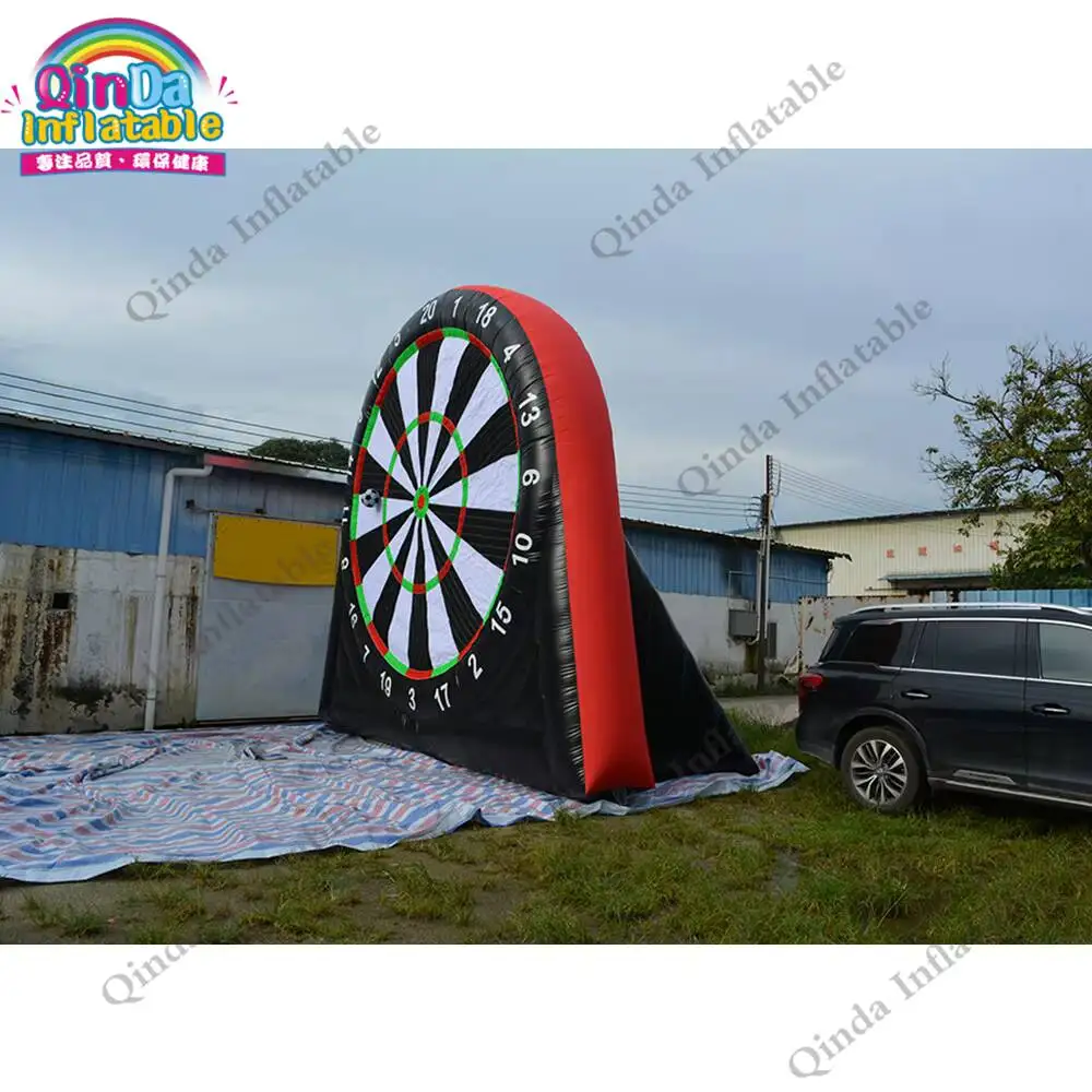 oor Giant Inflatable Human Foot Darts 5M Height Inflatable Soccer Darts For Sale