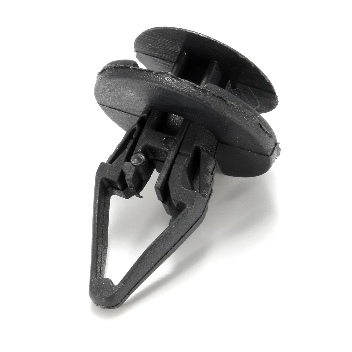 

50 pcs Car Door Panel Clips Black Nylon Auto Push Pins For Trim Bumper Engine Cover Fasteners Replacement Push In Fasteners