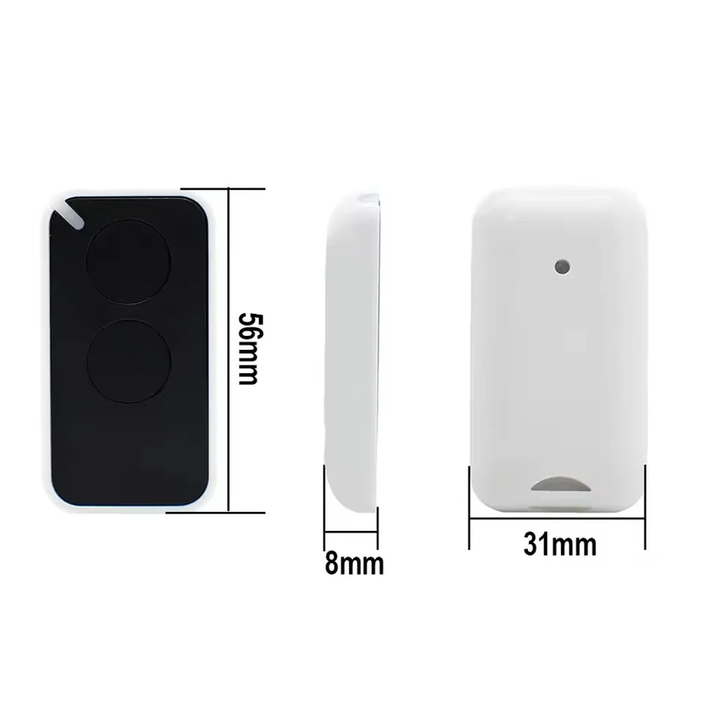 Telecomando scrollcode wireless 433 MHz per porte da garage compatibile con INTI1 INTI2 INTI1Y INTI2Y FLOR FLO2RS FLO4RS
