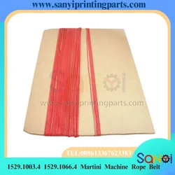 Best Quality 1529.1003.4 1529.1066.4 Martini Machine Rope Belt Length =920mm, 950mm, 1250mm, 1300mm For Printing