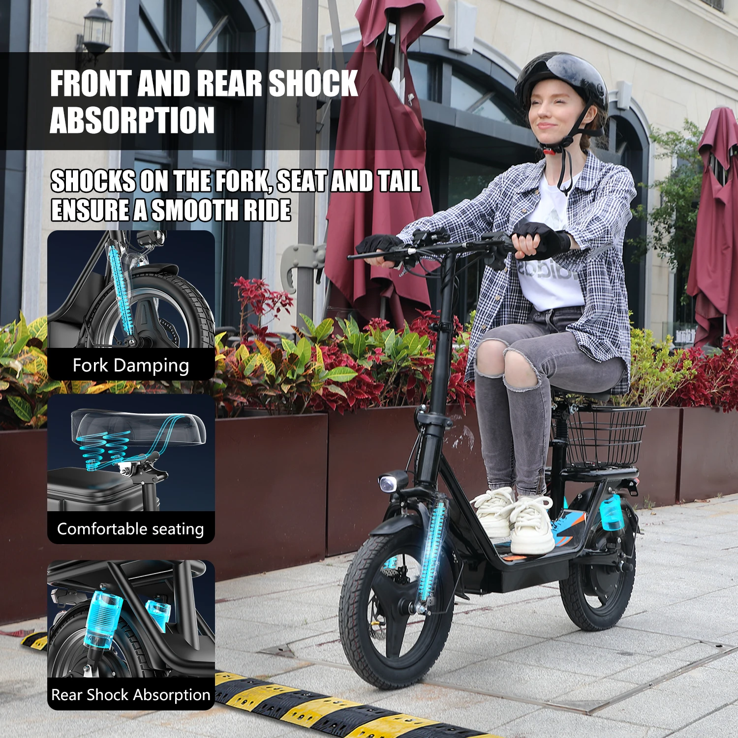 1000W Foldable Electric Scooter 5