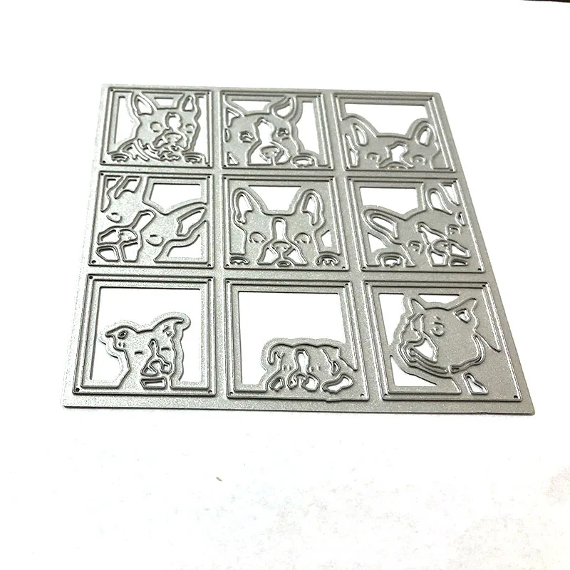 metal Cutting Dies Various dogs anima card Cut Die Knife Mold Scrapbook Paper Craft Knife Mould Blade Punch Stencils Dies