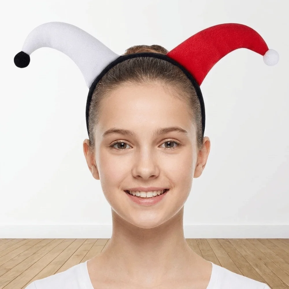 Cute Clown Headband Colorful Style Lightweight Cosplay Hairbands Flexible Hair Accessories Halloween Headbands Halloween